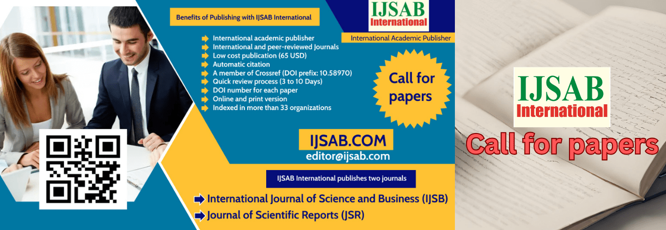 International Journal of Science and Business (IJSB)